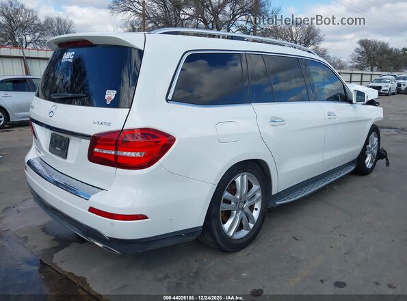 4JGDF6EEXHA779383 2017 MERCEDES-BENZ GLS 450 Белый Задняя правая четверть