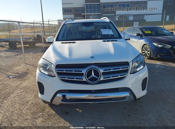 4JGDF6EEXHA945420 2017 MERCEDES-BENZ GLS 450 White ხელსაწყოთა პანელის ხედი