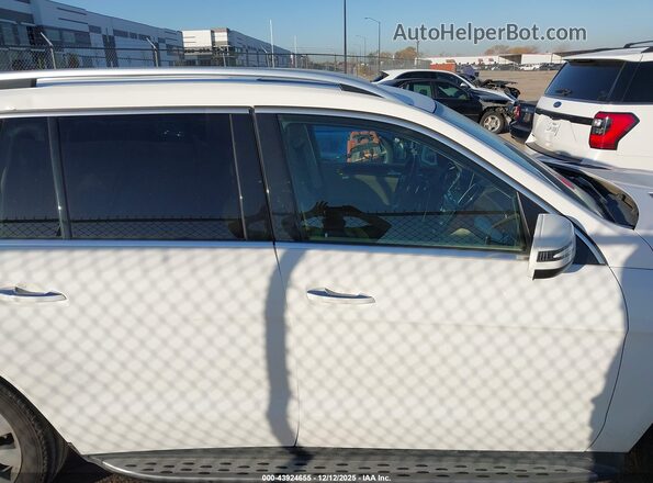 4JGDF6EEXHA945420 2017 MERCEDES-BENZ GLS 450 White უკანა სალონის ხედი