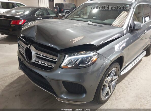 4JGDF7DE0HA919237 2017 MERCEDES-BENZ GLS 550 Gray Вид спереду