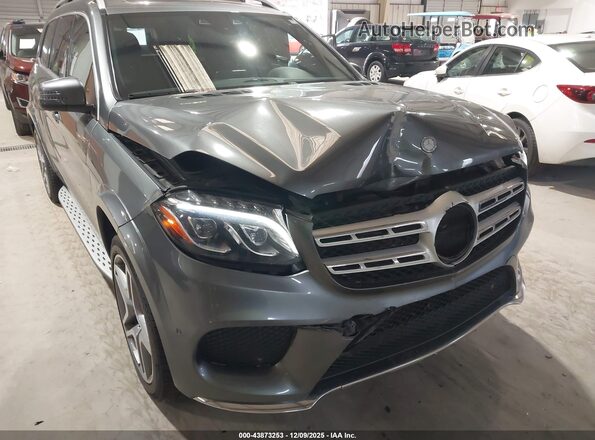 4JGDF7DE0HA919237 2017 MERCEDES-BENZ GLS 550 Gray 