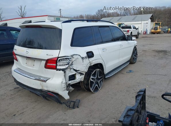 4JGDF7DE0JB002640 2018 MERCEDES-BENZ GLS 550 Белый Задняя правая четверть