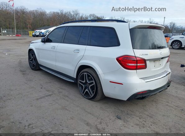 4JGDF7DE0JB002640 2018 MERCEDES-BENZ GLS 550 Белый Задняя левая четверть
