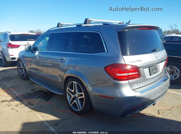 4JGDF7DE5HA772400 2017 MERCEDES-BENZ GLS 550 Серый Панорамный вид салона 360°