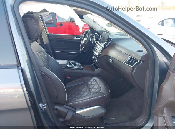 4JGDF7DE5KB210918 2019 MERCEDES-BENZ GLS 550 Серый Вид салона спереди
