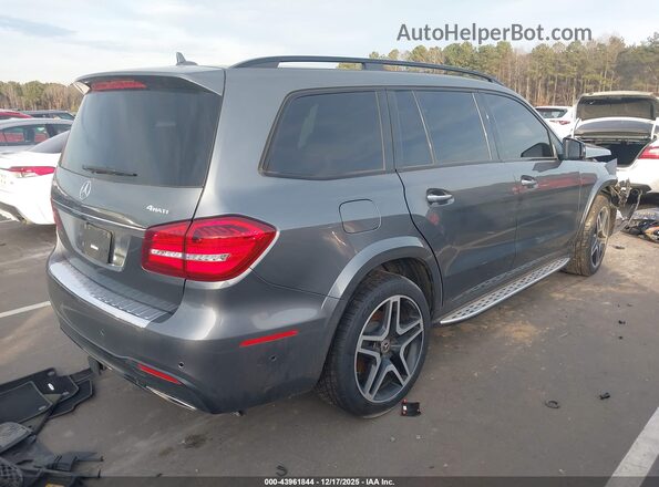 4JGDF7DE5KB233499 2019 MERCEDES-BENZ GLS 550 Серый Задняя правая четверть