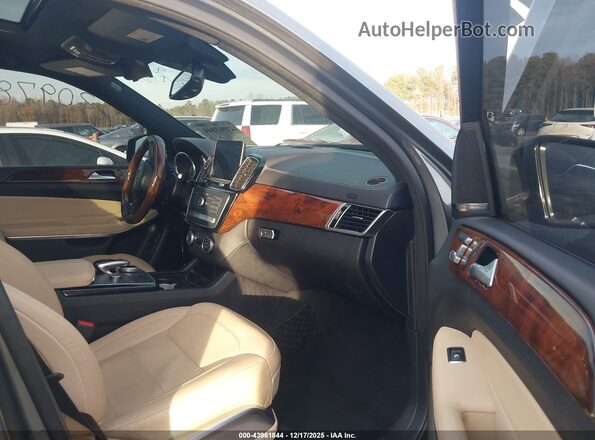 4JGDF7DE5KB233499 2019 MERCEDES-BENZ GLS 550 Серый Вид салона спереди