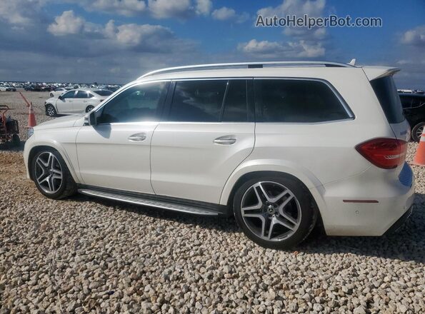 4JGDF7DE6KB198701 2019 MERCEDES-BENZ GLS Белый Задняя левая четверть