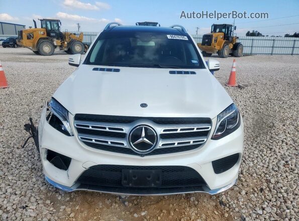 4JGDF7DE6KB198701 2019 MERCEDES-BENZ GLS Белый Вид спереди