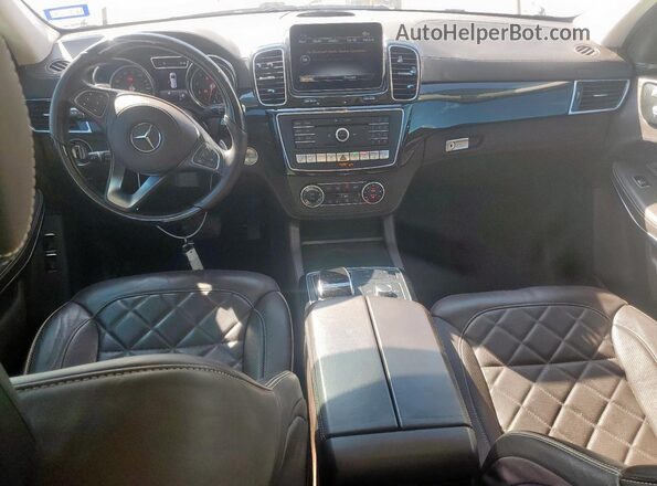 4JGDF7DE6KB198701 2019 MERCEDES-BENZ GLS Белый Вид панели приборов