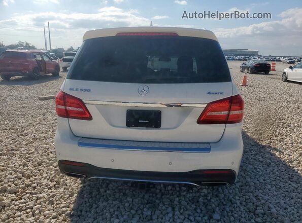 4JGDF7DE6KB198701 2019 MERCEDES-BENZ GLS Белый Вид сзади