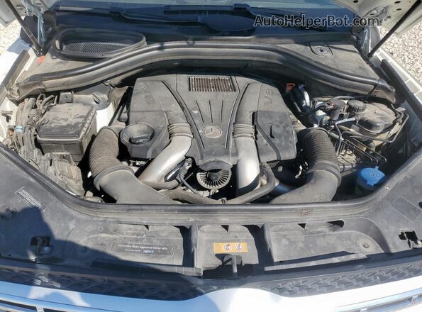 4JGDF7DE6KB198701 2019 MERCEDES-BENZ GLS Белый Вид подкапотного пространства