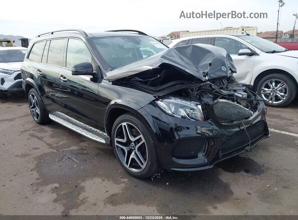 4JGDF7DE7JB039541 2018 MERCEDES-BENZ GLS 550 Черный Передняя правая четверть