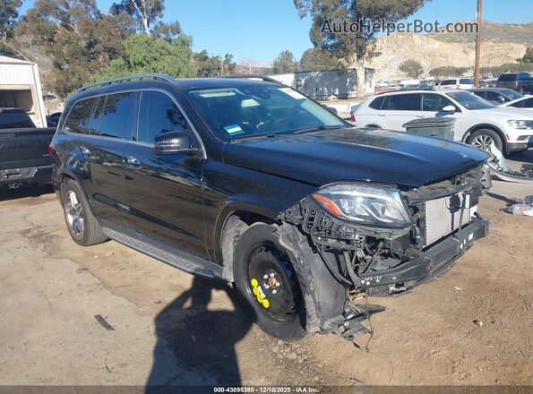 4JGDF7DE9HA859958 2017 MERCEDES-BENZ GLS 550 Black Przód prawy
