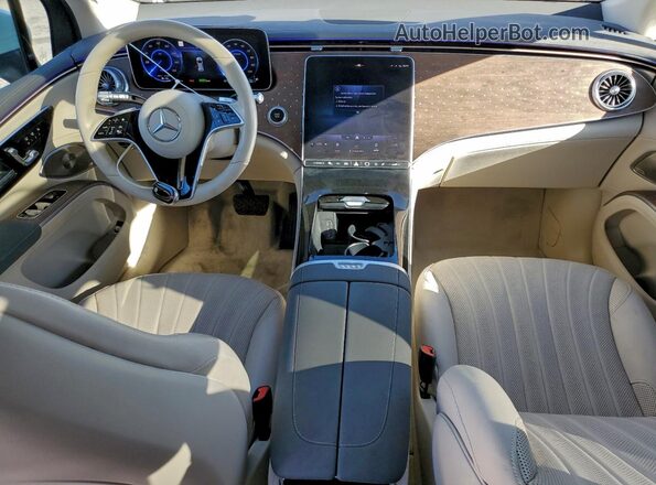4JGDM2DB2PA010252 2023 MERCEDES-BENZ EQS White Вид панелі приладів