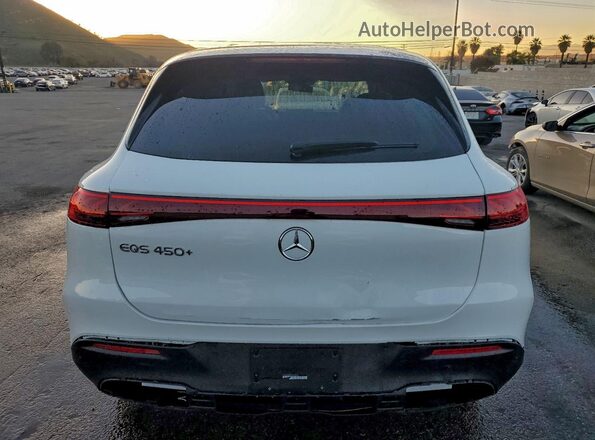 4JGDM2DB2PA010252 2023 MERCEDES-BENZ EQS White Вид ззаду