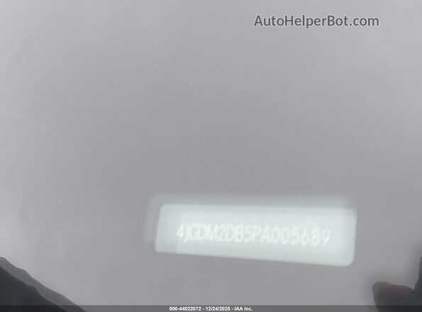 4JGDM2DB5PA005689 2023 MERCEDES-BENZ EQS 450+ SUV Black ძრავის განყოფილების ხედი