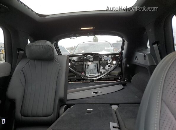4JGDM2DB5PA009726 2023 MERCEDES-BENZ EQS Black Rear seats view