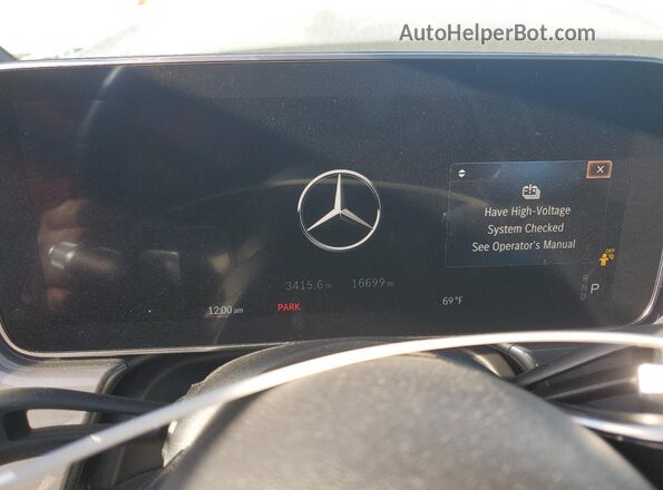 4JGDM2DB5PA009726 2023 MERCEDES-BENZ EQS Black Instrument cluster view