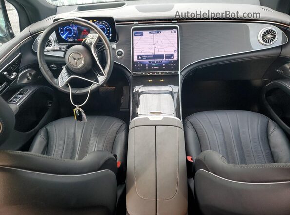 4JGDM2DB5PA010293 2023 MERCEDES-BENZ EQS Black Dashboard view