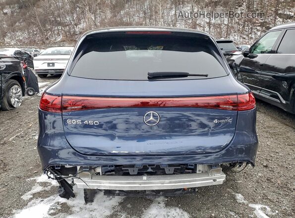 4JGDM2EB1PA029678 2023 MERCEDES-BENZ EQS Синий Вид сзади