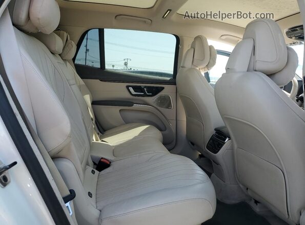 4JGDM2EB8PA017527 2023 MERCEDES-BENZ EQS White Rear interior view