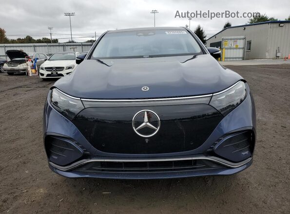 4JGDM4EB1PA017221 2023 MERCEDES-BENZ EQS Blue Widok z przodu