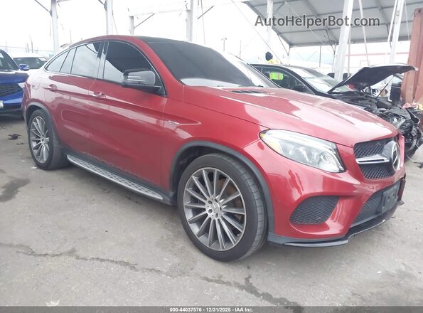 4JGED6EB0KA142137 2019 MERCEDES-BENZ AMG GLE 43 COUPE Burgundy Delantero derecho