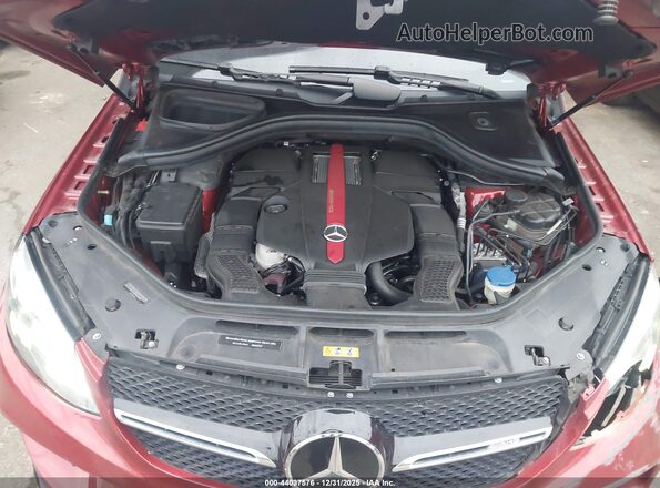 4JGED6EB0KA142137 2019 MERCEDES-BENZ AMG GLE 43 COUPE Burgundy Vista trasera