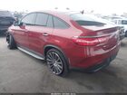 2019 Mercedes-benz Amg Gle 43 Coupe 4matic Burgundy vin: 4JGED6EB0KA142137