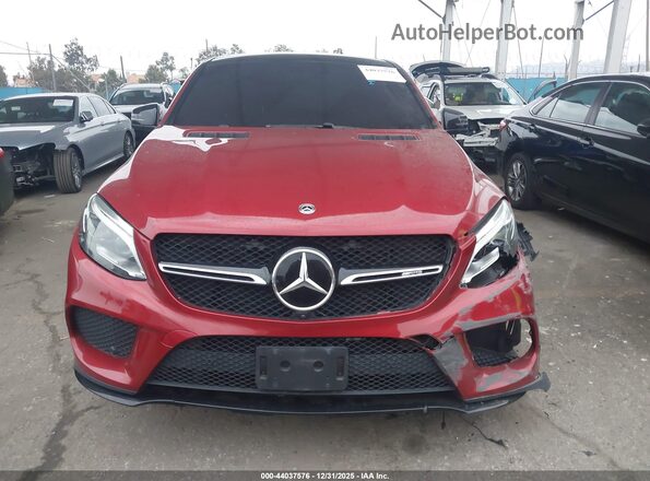 4JGED6EB0KA142137 2019 MERCEDES-BENZ AMG GLE 43 COUPE Burgundy Vista del cuadro de instrumentos