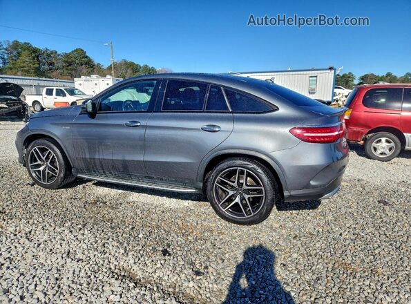 4JGED6EB0KA142803 2019 MERCEDES-BENZ GLE Gray უკანა მარცხენა
