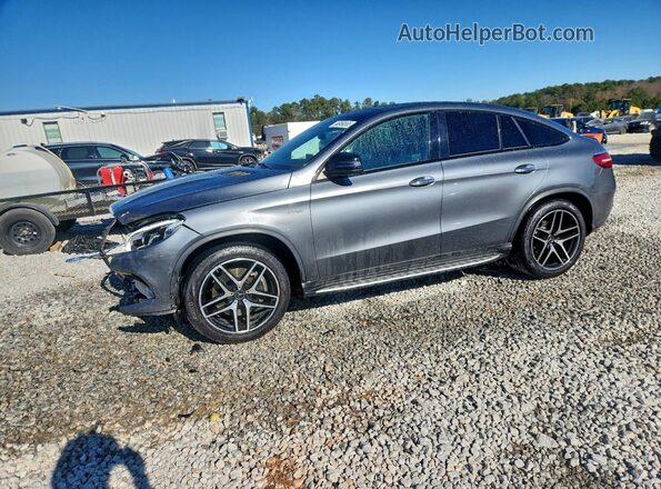 4JGED6EB0KA142803 2019 MERCEDES-BENZ GLE Gray წინა მარცხენა ხედი სამი მეოთხედიდან