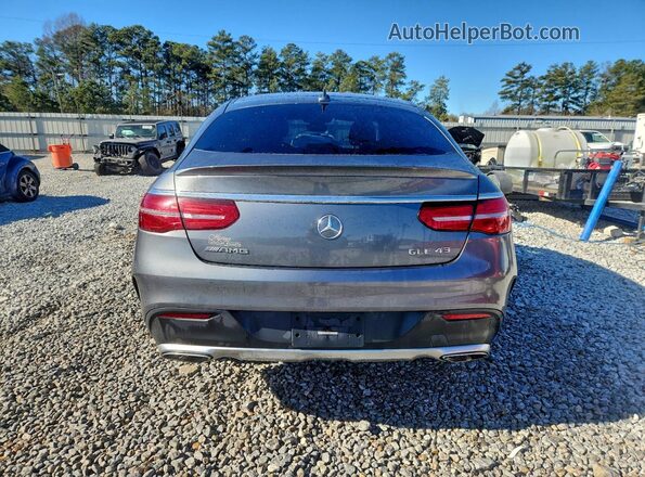 4JGED6EB0KA142803 2019 MERCEDES-BENZ GLE Gray უკანა ხედი