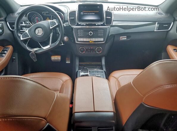 4JGED6EB1KA147816 2019 MERCEDES-BENZ GLE Black Widok deski rozdzielczej