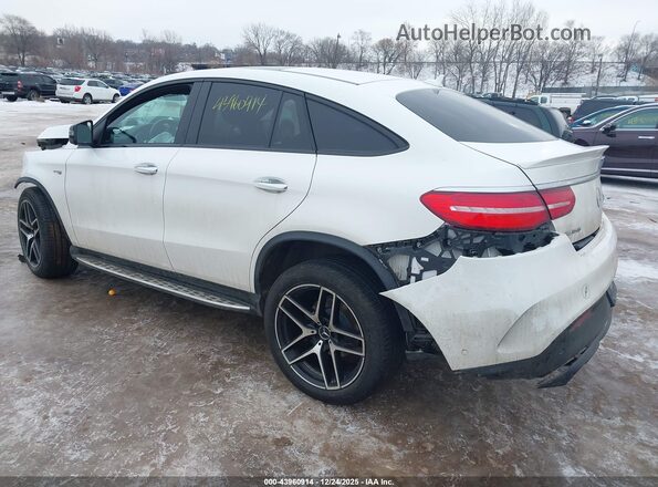 4JGED6EB2KA151969 2019 MERCEDES-BENZ AMG GLE 43 COUPE White უკანა მარცხენა