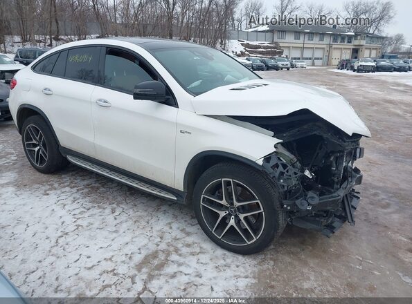 4JGED6EB2KA151969 2019 MERCEDES-BENZ AMG GLE 43 COUPE White წინა მარჯვენა