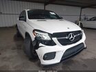 2019 Mercedes-benz Amg Gle 43 Coupe 4matic Белый vin: 4JGED6EB2KA155617