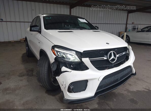 4JGED6EB2KA155617 2019 MERCEDES-BENZ AMG GLE 43 COUPE Белый Вид спереди