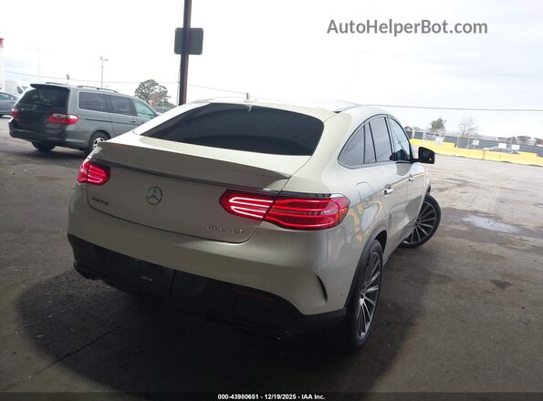 4JGED6EB2KA155617 2019 MERCEDES-BENZ AMG GLE 43 COUPE Белый Задняя правая четверть