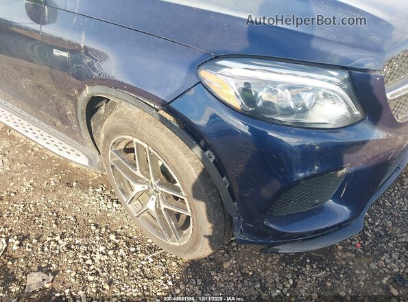 4JGED6EB5KA135667 2019 MERCEDES-BENZ AMG GLE 43 COUPE Blue Widok z przodu
