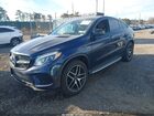 2019 Mercedes-benz Amg Gle 43 Coupe 4matic Blue vin: 4JGED6EB5KA135667