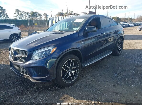 4JGED6EB5KA135667 2019 MERCEDES-BENZ AMG GLE 43 COUPE Blue Przód lewy