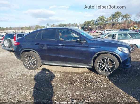 4JGED6EB5KA135667 2019 MERCEDES-BENZ AMG GLE 43 COUPE Blue Widok wnętrza z tyłu