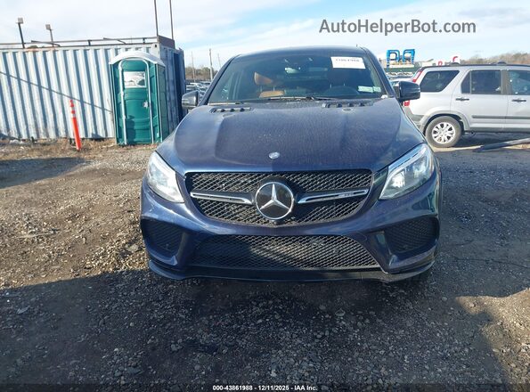 4JGED6EB5KA135667 2019 MERCEDES-BENZ AMG GLE 43 COUPE Blue Widok zestawu wskaźników