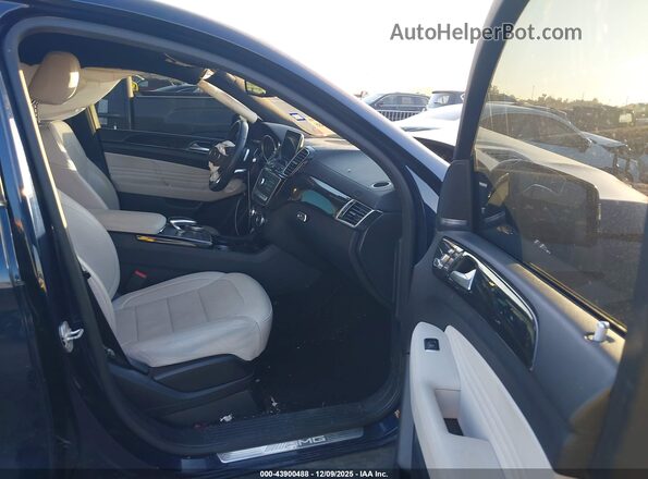 4JGED6EB8HA053277 2017 MERCEDES-BENZ AMG GLE 43 COUPE Dark Blue Вид салона спереди