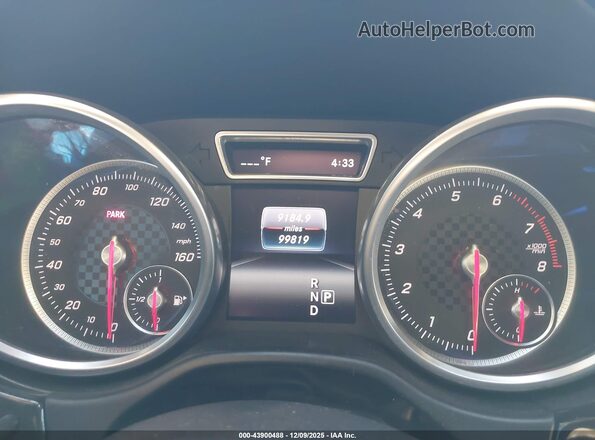 4JGED6EB8HA053277 2017 MERCEDES-BENZ AMG GLE 43 COUPE Dark Blue Вид задних сидений