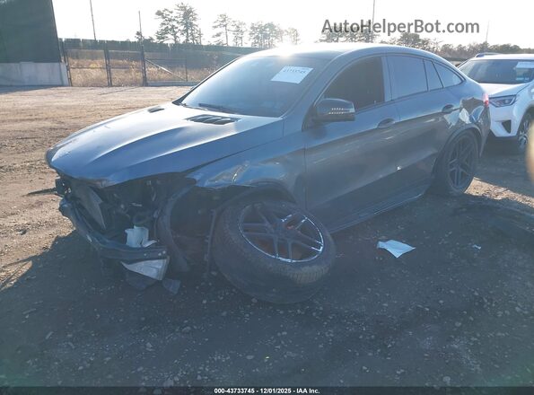 4JGED6EB8JA112754 2018 MERCEDES-BENZ AMG GLE 43 COUPE Серый Передняя левая четверть
