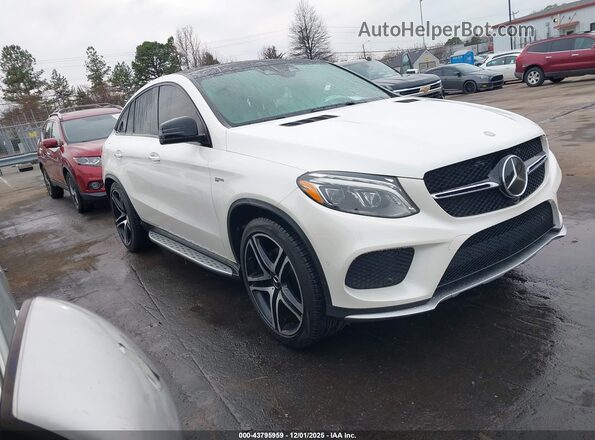 4JGED6EB9HA059492 2017 MERCEDES-BENZ AMG GLE 43 COUPE Кремовый Передняя правая четверть