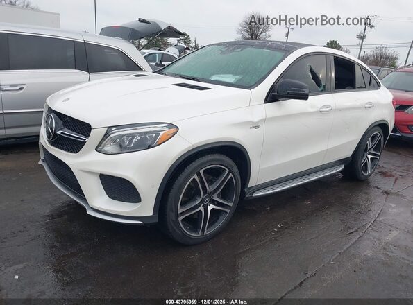 4JGED6EB9HA059492 2017 MERCEDES-BENZ AMG GLE 43 COUPE Кремовый Передняя левая четверть